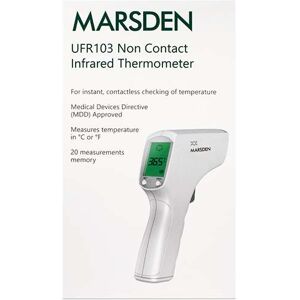 Marsden Non Contact Electronic Forehead Infrared Thermometer (UFR103) Marsden Non Contact Electronic Forehead Infrared Thermometer (UFR103)