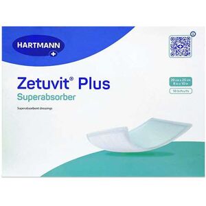 Hartmann Zetuvit Plus Dressing Pads 20x25cm 10pk Hartmann Zetuvit Plus Dressing Pads 20x25cm 10pk