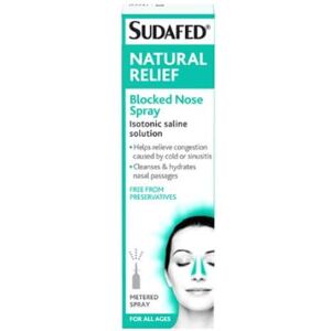 Sudafed Natural Relief Blocked Nose Spray 15ml Sudafed Natural Relief Blocked Nose Spray 15ml