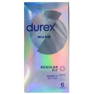 Durex Nude Regular Fit x 6 Durex Nude Regular Fit x 6