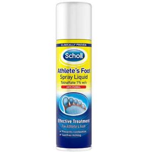 Scholl Athletes Foot Tolnaftate Spray 150ml Scholl Athletes Foot Tolnaftate Spray 150ml