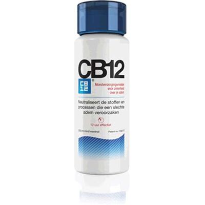 CB12 Mint Menthol Mouthwash - Oral Care Agent - 250ml CB12 Mint Menthol Mouthwash - Oral Care Agent - 250ml