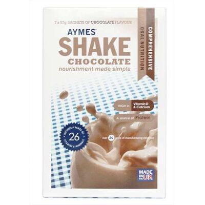 Aymes Shake Chocolate Sachets 7 x 57g Aymes Shake Chocolate Sachets 7 x 57g