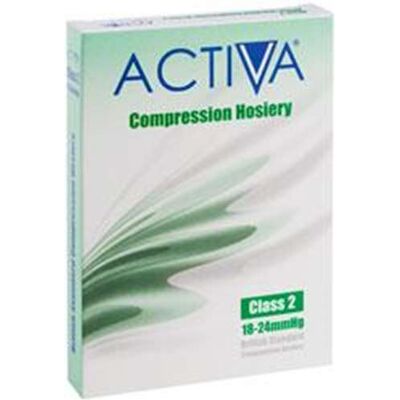 Activa Class 2 Below Knee (Close Toe) Black - Extra Large 88513 Activa Class 2 Below Knee (Close Toe) Black - Extra Large 88513