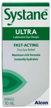 Systane Ultra Dry Eye Relief Drops 10ml 6584