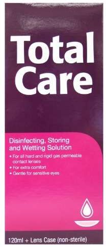 Blink Total Care Disinfecting Storing and Wetting Solution 120ml