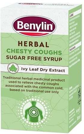 Benylin Herbal Chesty Coughs Sugar Free Syrup 100ml