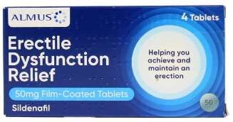 Almus Erectile Dysfunction Relief 50mg tablets 4