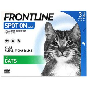 Frontline Spot On Cat 3 pipettes