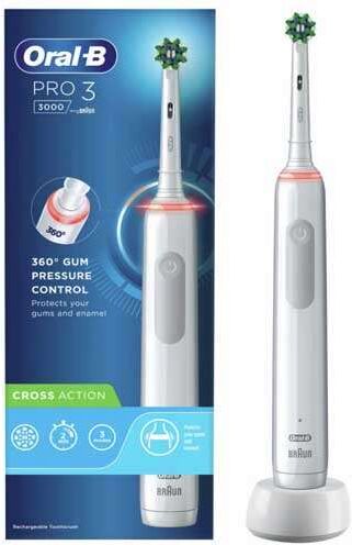 Oral-B Pro 3 3000 Crossaction Electric Toothbrush White