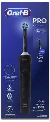 Oral-B Pro Vitality Deep Clean Edition Toothbrush Black
