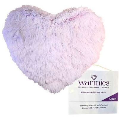 Warmies Microwavable Love Heart Marshmallow Pink Warmies Microwavable Love Heart Marshmallow Pink