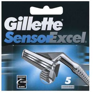 Gillette Sensor Excel Men's Razor Blades 5 Gillette Sensor Excel Men's Razor Blades 5