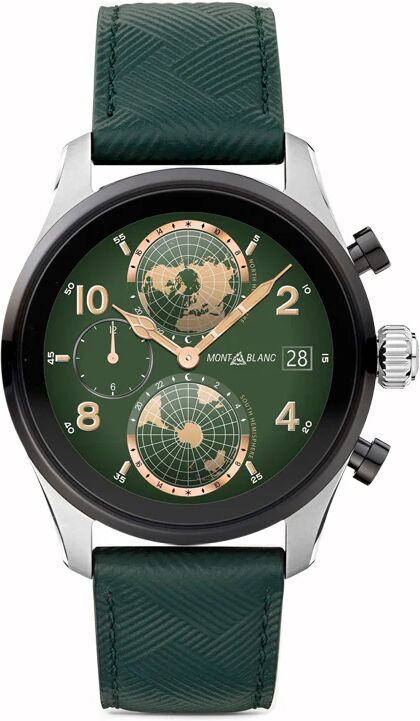 Montblanc Watch Summit 3 Bicolor Titanium Smartwatch - Green