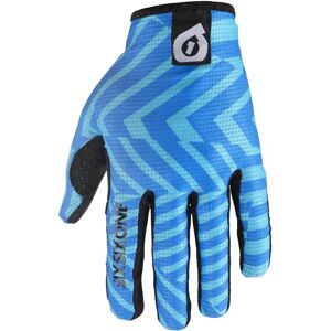 661 Comp Youth MTB Gloves Dazzle Blue  - Size: Y-M - male