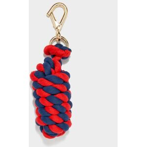 Shires Two Tone Leadrope Blue/Red - Red, Red One Size