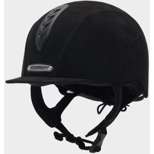 Champion Junior X-Air Plus Riding Hat - Black, Black 61CM