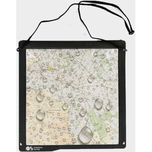 Ordnance Survey Waterproof Map Case - Grey, Grey One Size