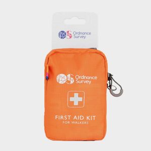 Ordnance Survey Walker First Aid Kit - Orange, Orange One Size