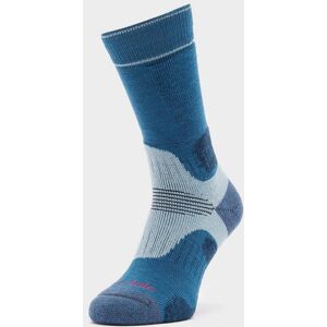 Bridgedale Women's Hike Midweight Merino Endurance Boot Socks - Blue, Blue M