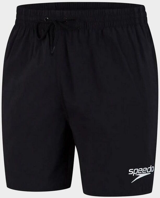 Speedo Men's Essentials 16" Swim Shorts - Black, Black L