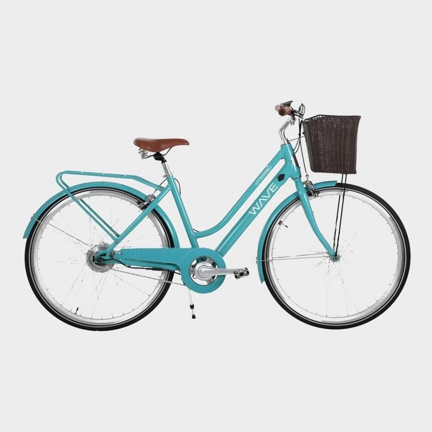 Vitesse Women's Wave 700C Trad E-Bike - Blue, Blue One Size