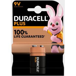 Duracell 9V Plus Battery - Black, Black One Size