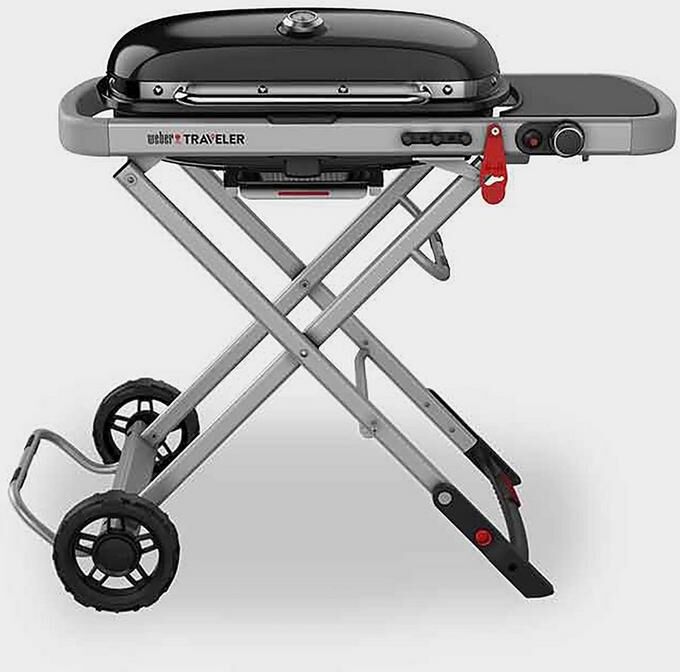 Weber Traveler Gas Barbecue - Black, Black One Size