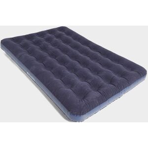 Eurohike Flocked Double Airbed - Blue, Blue One Size