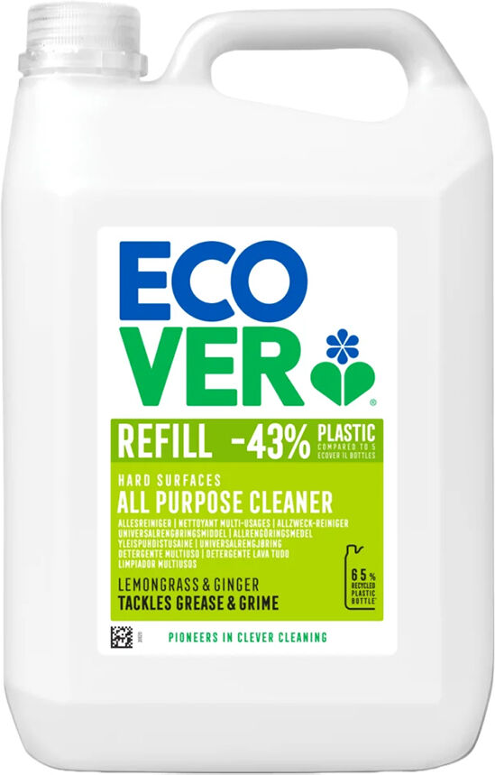 Ecover All Purpose Cleaner Refill - Lemongrass & Ginger - 5L