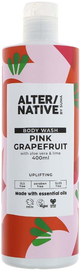 Alter/native By Suma Alternative by Suma Pink Grapefruit & Aloe Body Wash - 400ml