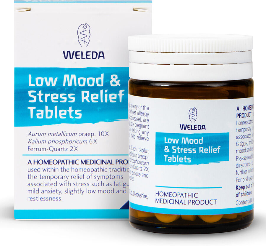 Weleda Low Mood and Stress Relief Tablets - 80 Tabs