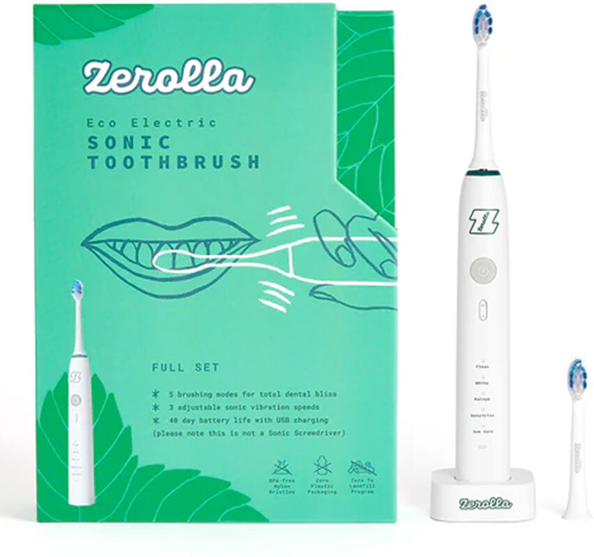 Zerolla Eco Electric Sonic Toothbrush Set