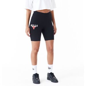 newera Chicago Bulls Womens NBA Logo Black Cycling Shorts - Black - Size: 2xl - female