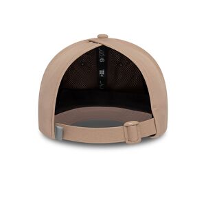 newera New Era Womens Ponytail Open Back Dark Beige 9FORTY Adjustable Cap - Brown - Size: Osfm - female