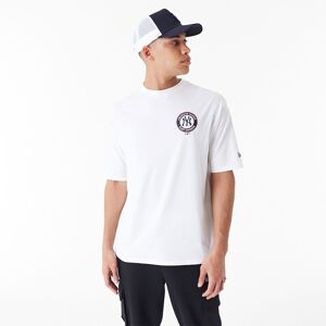 newera New York Yankees MLB Player Graphic White Oversized T-Shirt - White - Size: XS - male
