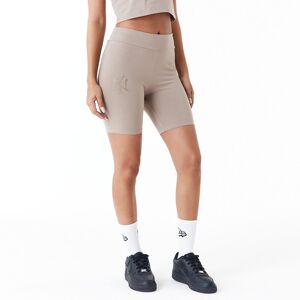 newera New York Yankees MLB Lifestyle Brown Womens Cycling Shorts - Brown - Size: 2xl - female