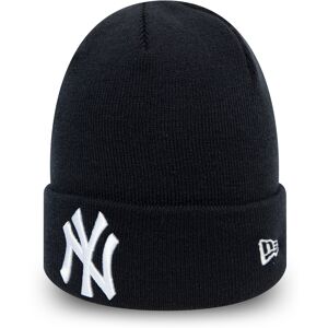 newera New York Yankees Essential Navy Cuff Beanie Hat - Blue - Size: Osfm - male