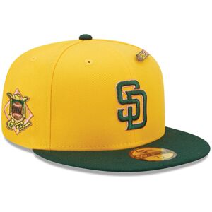 newera San Diego Padres Back to School Yellow 59FIFTY Fitted Cap - Yellow - Size: 7 1/2 - male