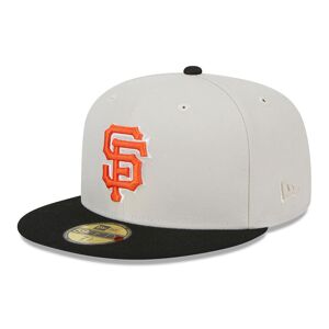 newera San Francisco Giants Varsity Letter Stone 59FIFTY Fitted Cap - Cream - Size: 7 3/4 - male