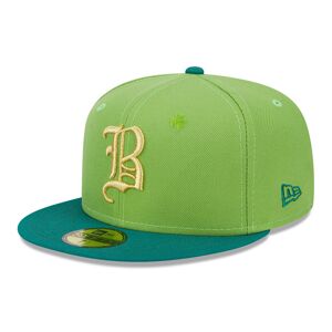 newera Atlanta Braves Lucky Streak Green 59FIFTY Fitted Cap - Green - Size: 7 1/8 - male