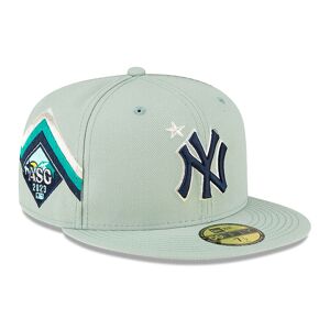 newera New York Yankees MLB All Star Game Pastel Green 59FIFTY Fitted Cap - Green - Size: 7 7/8 - male