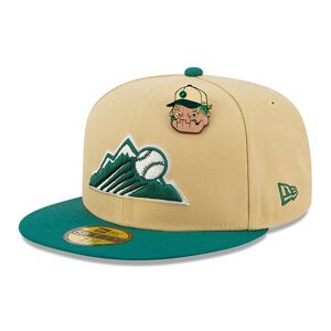 newera Colorado Rockies The Elements Gold 59FIFTY Fitted Cap - Yellow - Size: 8 - male