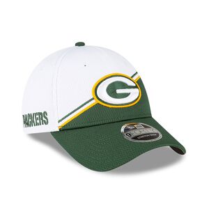 newera Green Bay Packers NFL Sideline 2023 White 9FORTY Stretch Snap Cap - White - Size: Osfm - male