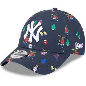 newera New York Yankees Child Festive Navy 9FORTY Adjustable Cap - Blue - Size: Youth - unisex