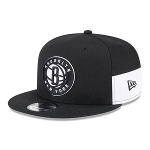 newera Brooklyn Nets Multi Patch Black 9FIFTY Snapback Cap - Black - Size: S-M - male
