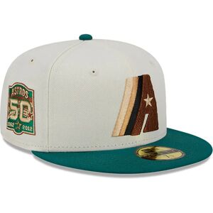 newera Houston Astros Camp Off White 59FIFTY Fitted Cap - White - Size: 8 - male