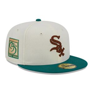 newera Chicago White Sox Camp Off White 59FIFTY Fitted Cap - White - Size: 8 - male