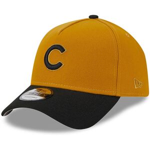 newera Chicago Cubs Rustic Fall Gold A-Frame 9FORTY Adjustable Cap - Yellow - Size: Osfm - male