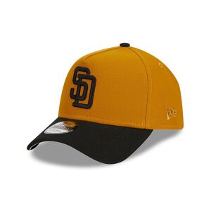 newera San Diego Padres Rustic Fall Gold A-Frame 9FORTY Adjustable Cap - Yellow - Size: Osfm - male